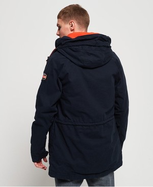 Superdry Aviator Rookie Parka Férfi Kabát Fekete | SXEPT7928